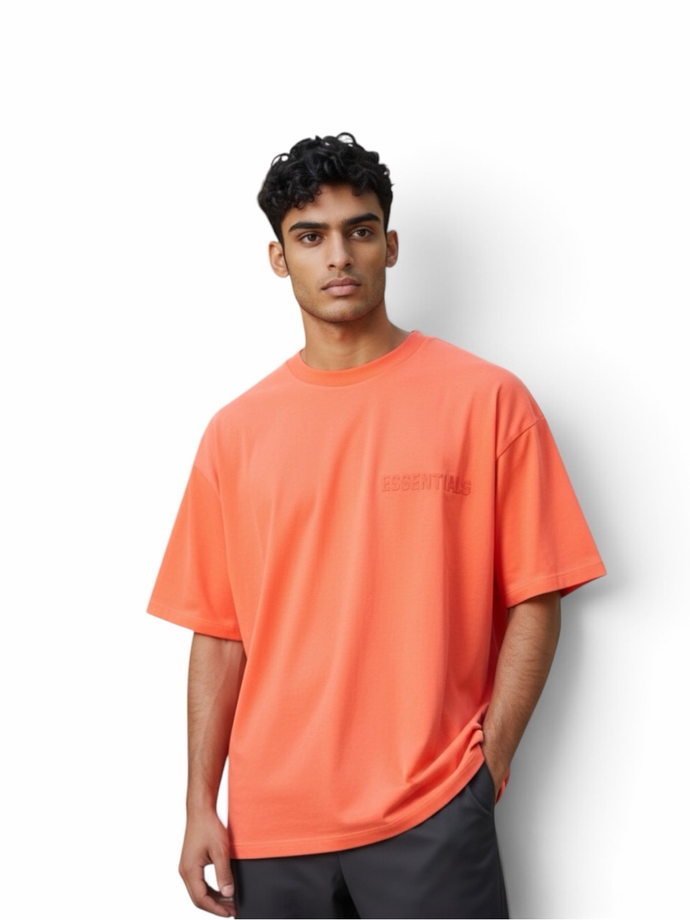Essentials Fear of God Coral Crewneck T-Shirt - Men’s Small NWT
